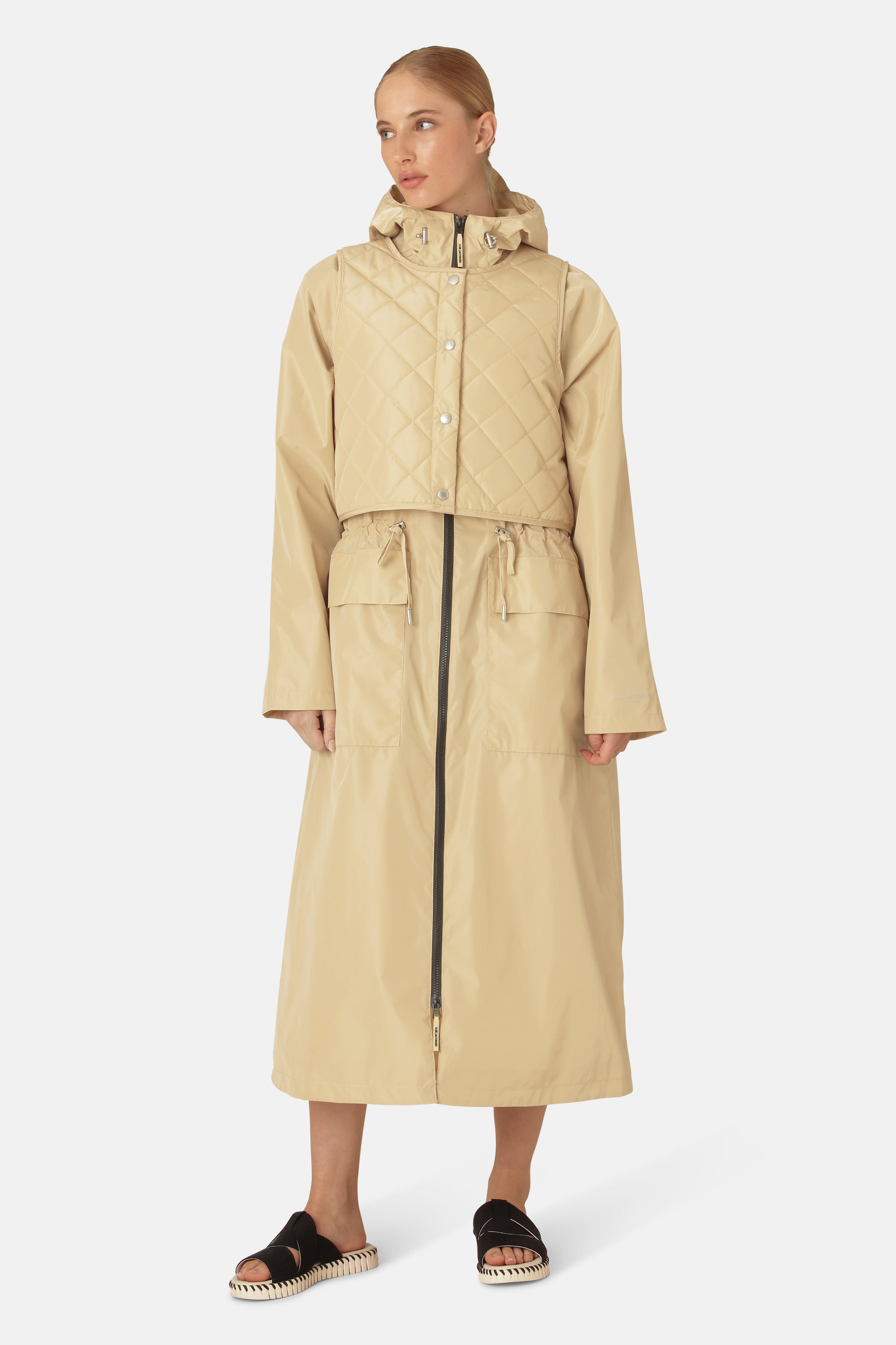 Ilse Jacobsen Hornbæk Rain Raincoat Raincoat 191 Beige
